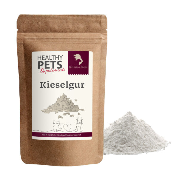 F&P Healthy Pets Kieselgur Pulver für Hunde & Katzen