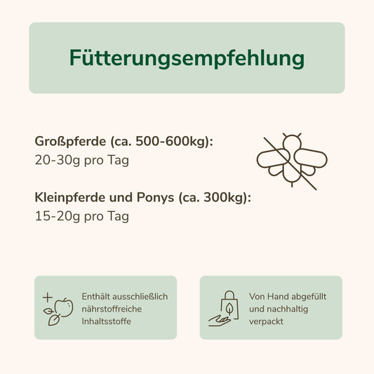Reiter & Ross Bye Bye Brumm Sommerkräuter für Pferde