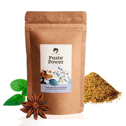 Reiter & Ross Puste Power Atemwohl-Kräuter für Pferde