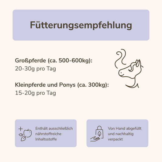 Reiter & Ross Puste Power Atemwohl-Kräuter für Pferde